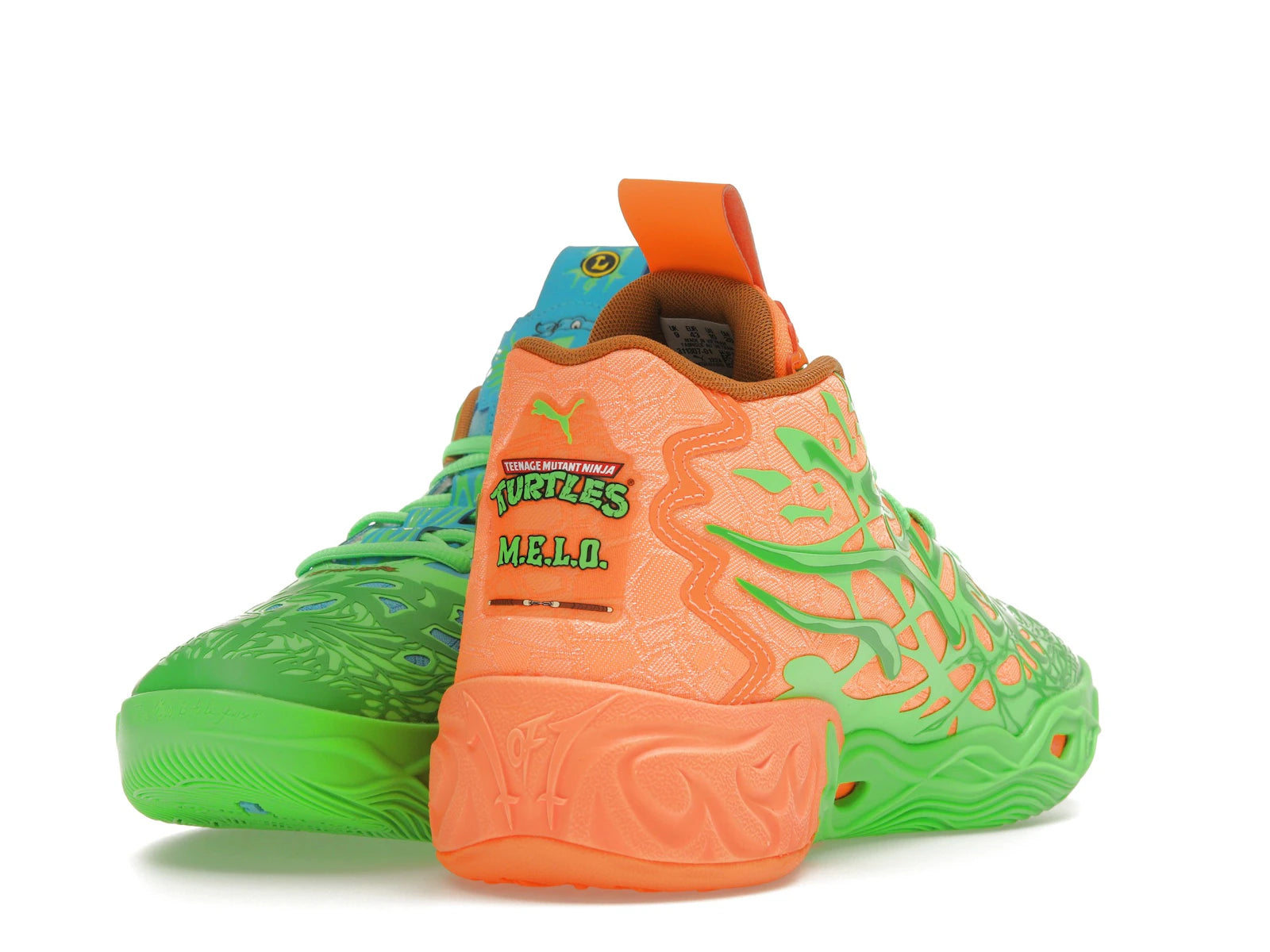 Puma Lamelo Ball Mb04 Teenage Mutant Ninja Turtles Leonardo And Michelangelo - view 12