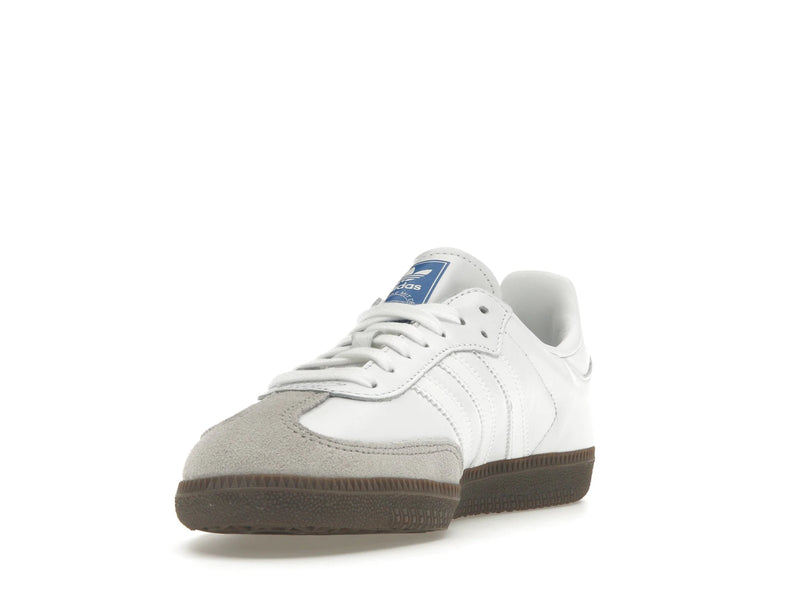 Adidas Samba Cloud White Blue Gum - Cloud White/Cloud White/Gum - IE3439 - 12
