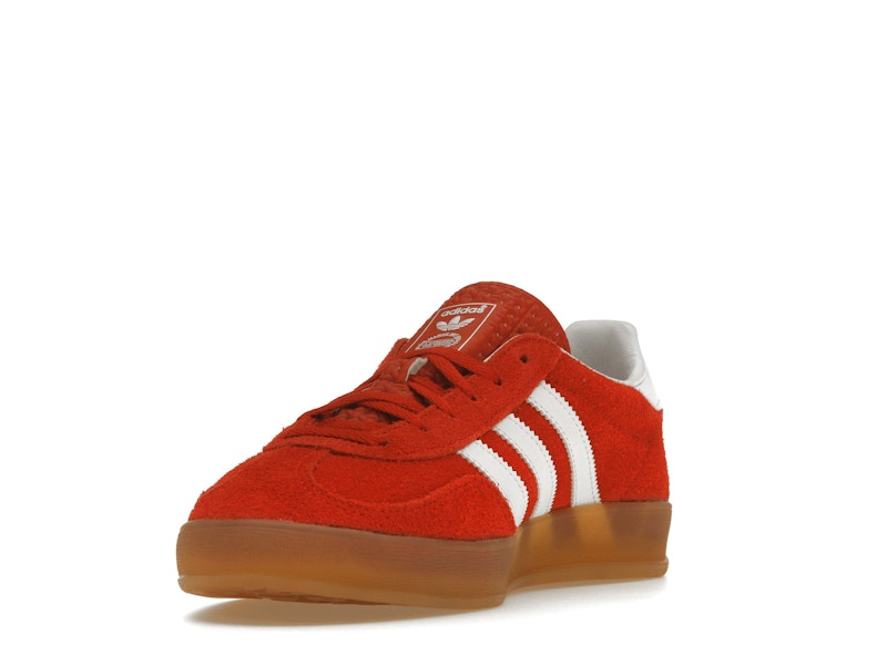 adidas Gazelle Indoor Bold Orange (Women's) - Bold Orange/Footwear White/Gum - HQ8718 - 12