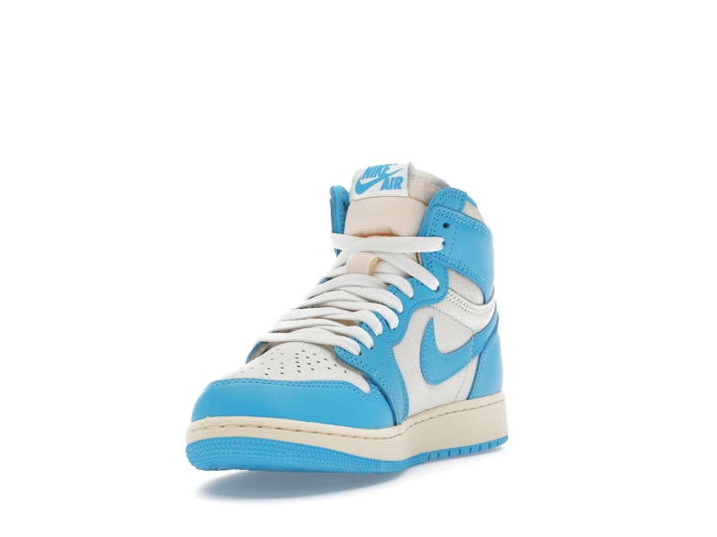 Air Jordan 1 Retro High OG Unc Reimagined (GS) - Dark Powder Blue/Dark Powder Blue-Sail - FD1437-402 - 12