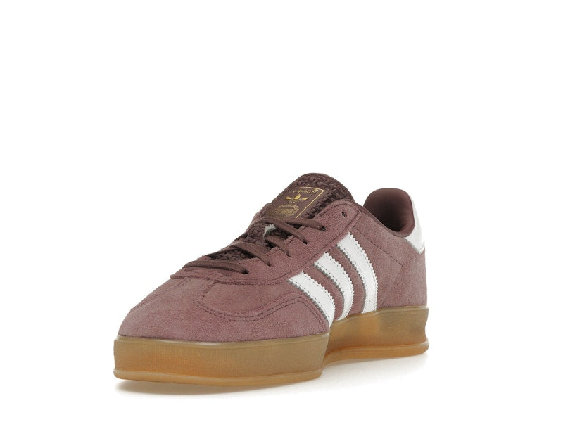 adidas Gazelle Indoor Shadow Fig (Women's) - Shadow Fig/Footwear White/Gum - IH5483 - 12