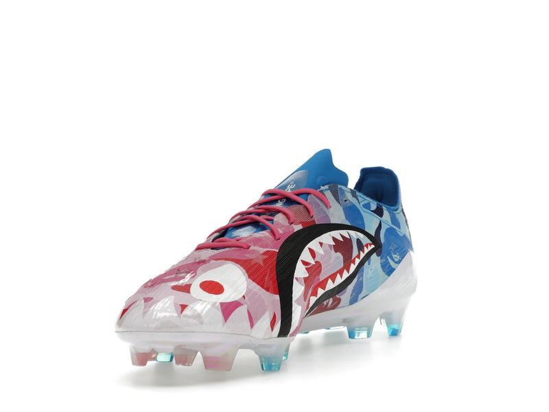 Adidas F50 Elite Fg Bape Multi Camo - Clear Pink/Cloud White/Icey Blue - JS0573 - 12