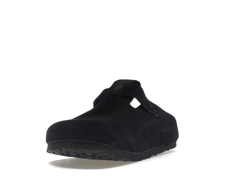 Birkenstock Boston Soft Footbed Suede Black - 0660471/0660473 - 12