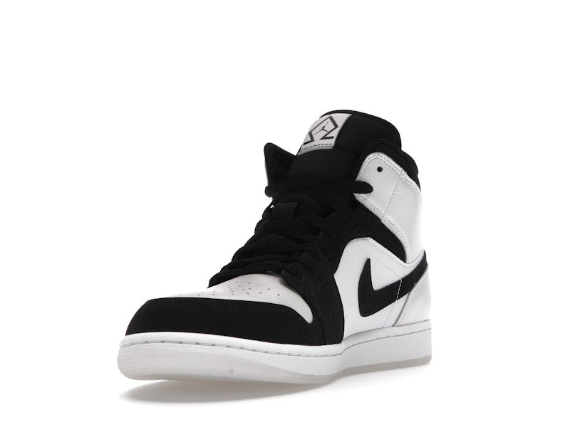 Air Jordan 1 Mid Diamond Shorts - White/Black - DH6933-100 - 12