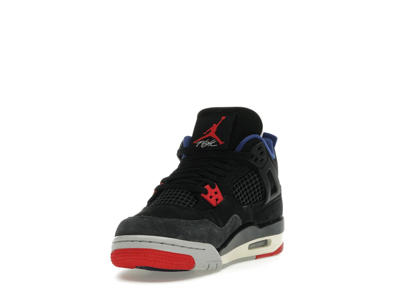 Air Jordan 4 Retro Rare Air (GS) - Black/Fire Red/Deep Royal Blue/Dark Smoke Grey/Tech Grey - IB4171-003 - 12