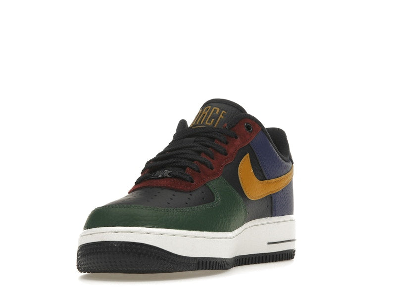 Nike Air Force 1 Low '07 LX Command Force Obsidian Gorge Green (Women's) - Gorge Green/Gold Suede/Obsidian - DR0148-300 - 12