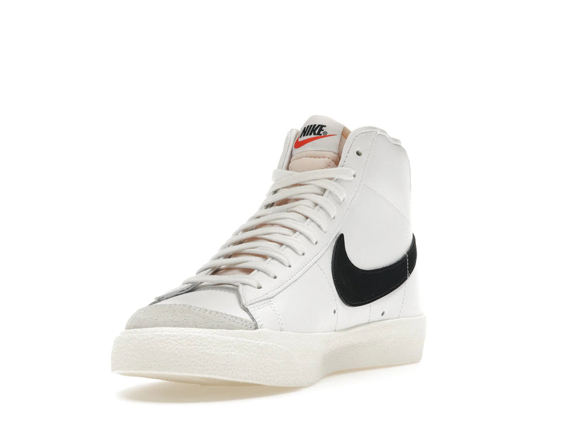 Nike Blazer Mid 77 Vintage White Black - Black/Sail-White - BQ6806-100 - 12