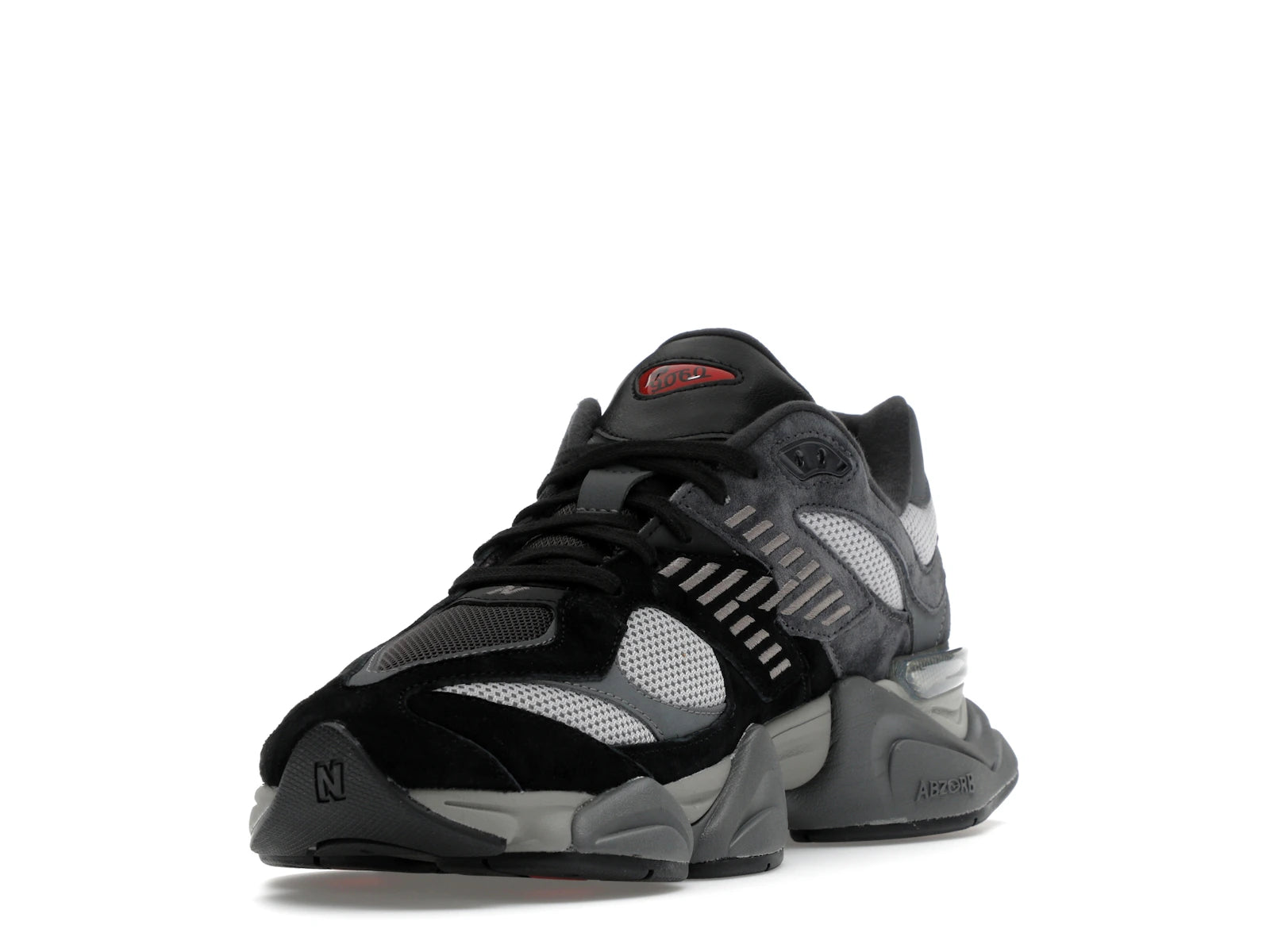 New Balance 9060 Black Castlerock Grey - Black/Castlerock - U9060BLK - 12