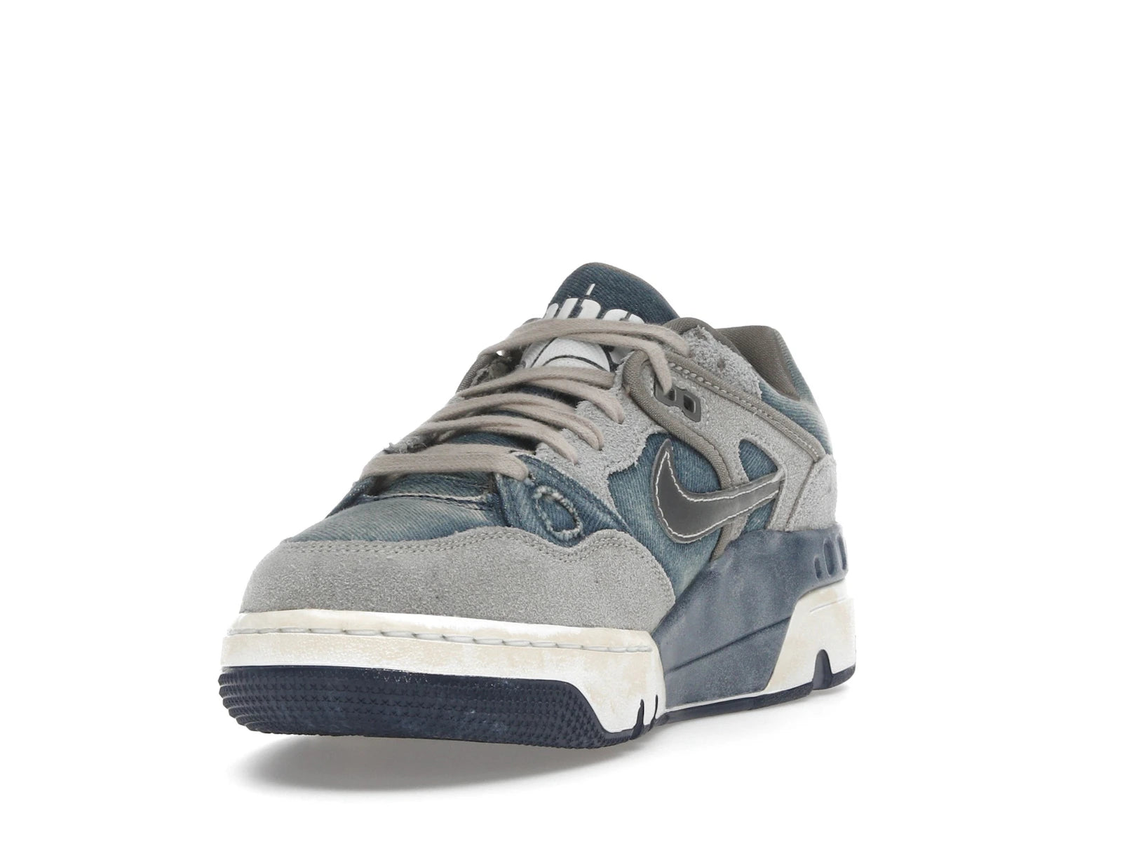 Nike Air Force 3 Low SP Nigo Olive Grey - Olive Grey/Metallic Pewter/Summit White/Navy/String - HQ0262-001 - 12