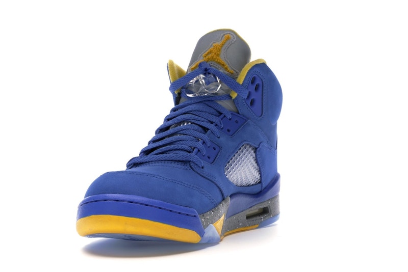 Jordan 5 Retro JSP Laney Varsity Royal - vue 13