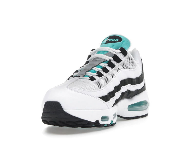 Nike Air Max 95 OG Big Bubble Black Border - White/Hyper Jade/Black/Metallic Silver - IM7409-100 - 12