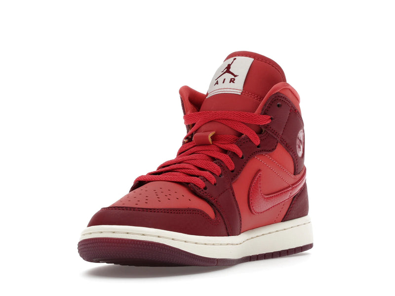 Air Jordan 1 Mid SE Valentines Day (2026) - Team Red/Sierra Red/Pueblo Red - IB7018-600 - 12