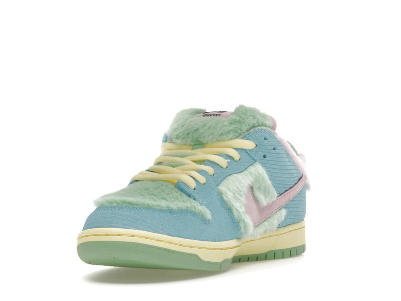 Nike SB Dunk Low Verdy Visty - Blue Gaze/Light Arctic Pink/Bicycle Yellow - FN6040-400 - 12