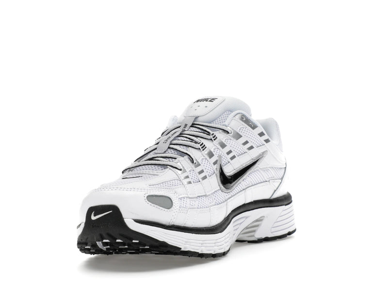 Nike P 6000 White Metallic Silver Black - White/Metallic Silver/Black/Black - CD6404-107 - 12