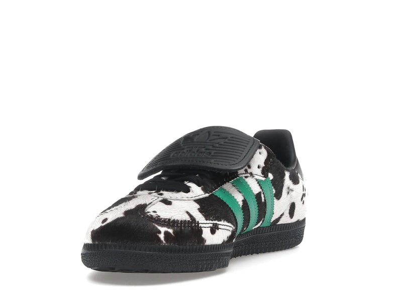Adidas Samba Lt Cow Print Black White - Black/White/Collegiate Green - JS3930 - 12