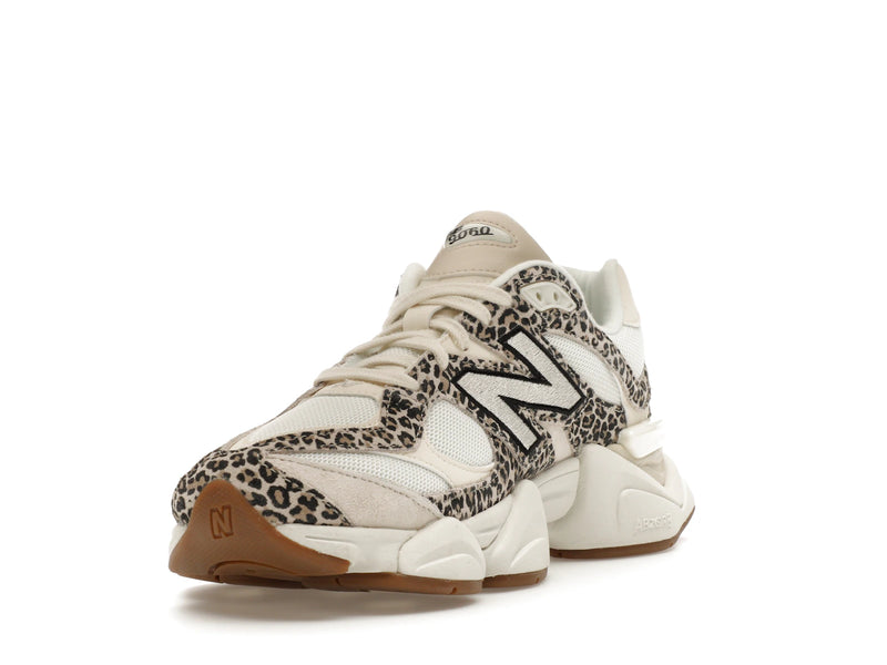 New Balance 9060 Asos Exclusive Beige Brown Leopard Print - Beige/Brown/White - U9060ALP - 12