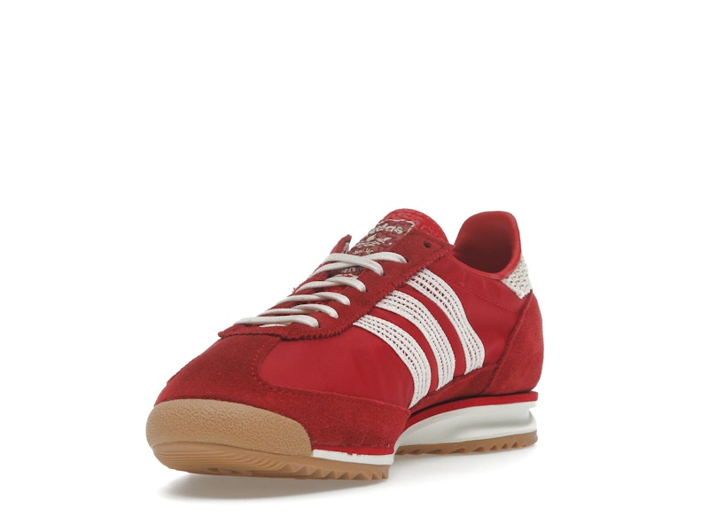adidas SL 72 OG Scarlet Crochet (Women's) - Better Scarlet/Wonder White/Off White - JI2746 - 12