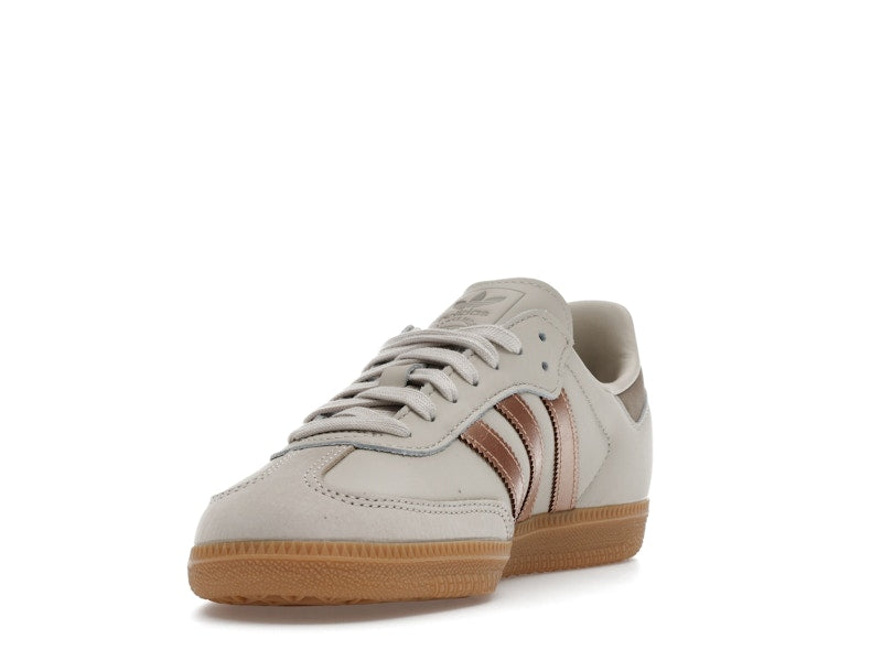 Adidas Samba OG Clear Brown Copper Metallic Putty Beige - Clear Brown/Copper Metallic/Putty Beige - JR7341 - 12