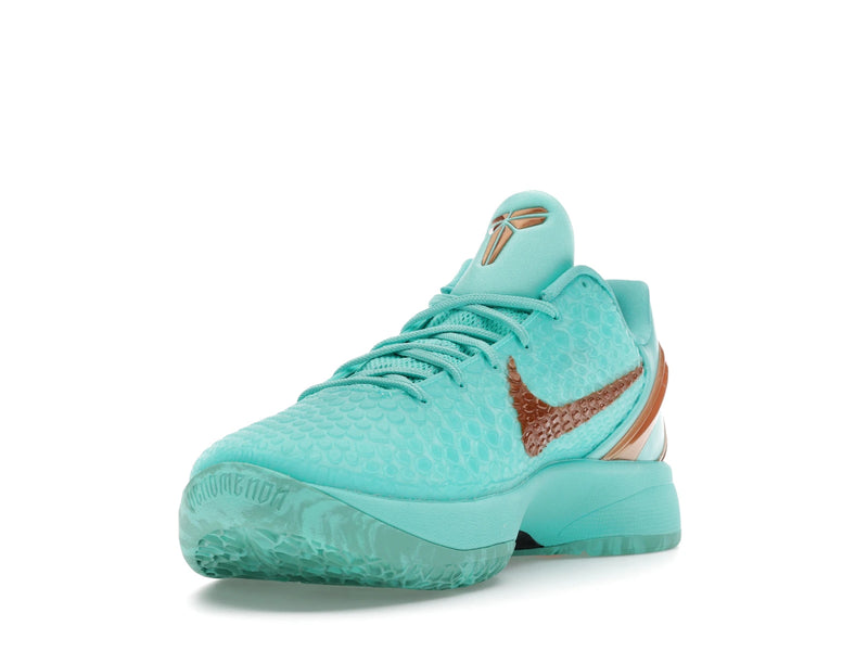 Nike Kobe 6 Protro Jalen Brunson Statue Of Liberty - Hyper Turquoise/Metallic Copper - IQ5774-300 - 12