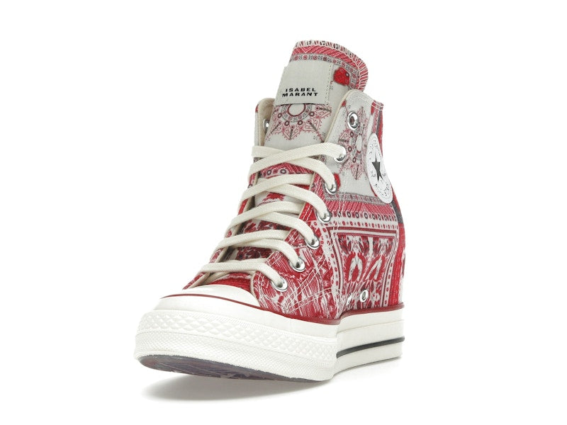Converse Chuck 70 Internal Wedge Hi Isabel Marant Vanilla Ice Red (Women's) - vue 13