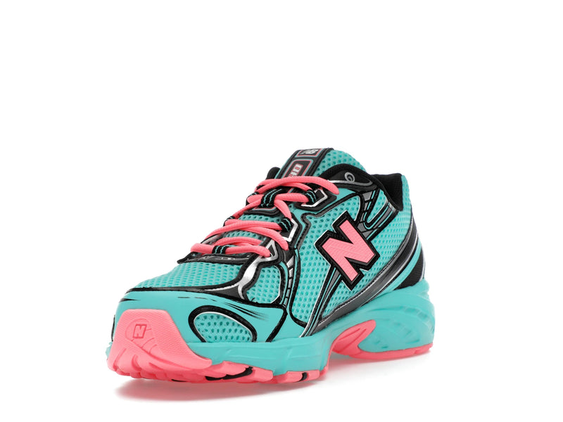 New Balance 740v2 Cyber Jade - Cyber Jade/Black/Pink - U740EG2 - 12