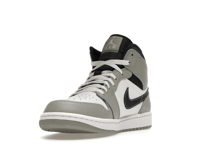 Air Jordan 1 Mid Light Smoke Grey Anthracite - Light Smoke Grey/White/Anthracite - 554724-078 - 12