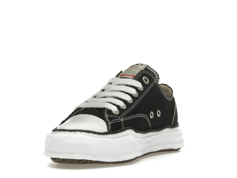 Maison Mihara Yasuhiro Peterson OG Sole Canvas Low - White/Black - A01FW702-BLK - 12