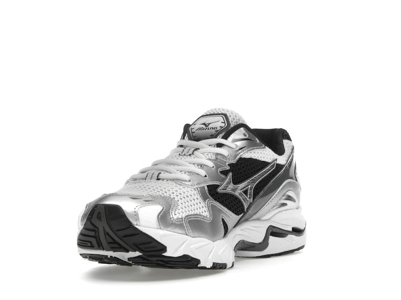 Mizuno Wave Rider 10 White Silver Black - vue 12