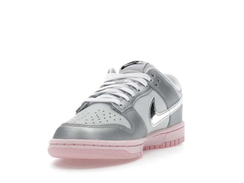 Nike Dunk Low Lx Metallic Silver Pink Foam - Photon Dust/Metallic Silver-Pink Foam-Medium Soft Pink - HM3698-006 - 12