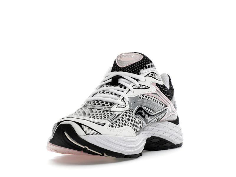 Saucony Progrid Omni 9 White Black Silver Pink - Silver/Pink - S70739-16 - 12