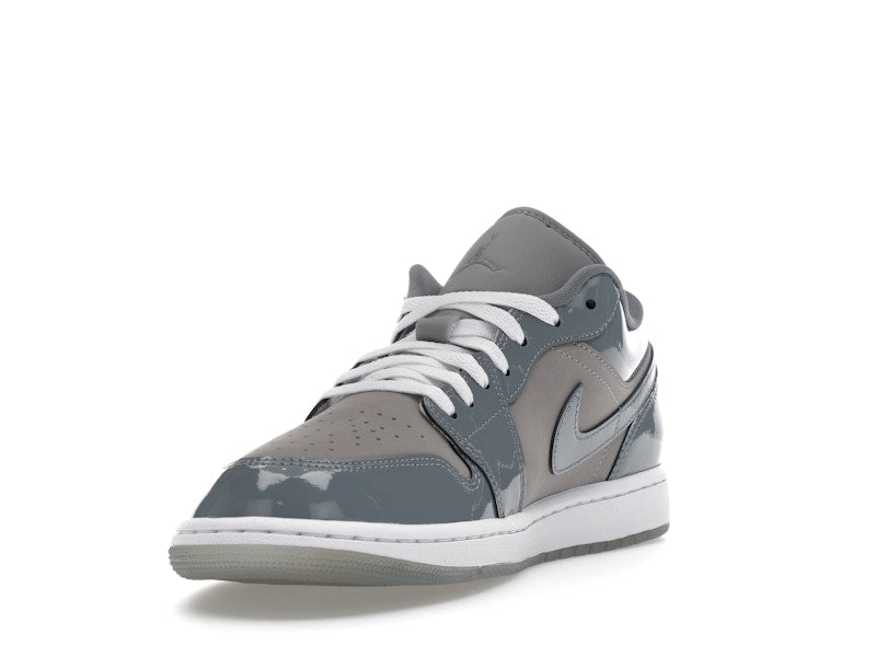 Air Jordan 1 Low SE Medium Grey Cool Grey White - vue 12