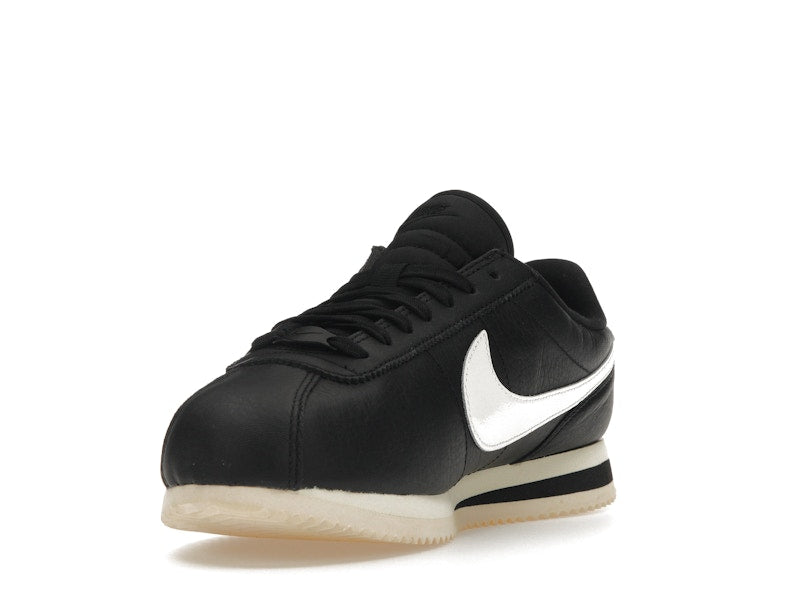 Nike Cortez 23 Premium Black Sail (Women's) - Black/Sail/Alabaster - FB6877-001 - 12