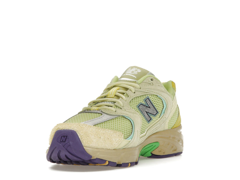 New Balance 530 Salehe Bembury Prosperity Be The Prize - Dusty Yellow/Celery Green - MR530PR - 12