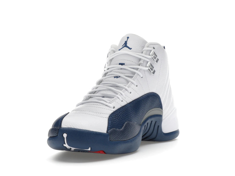 Air Jordan 12 Retro French Blue (2025) - White/French Blue-Metallic Silver-Varsity Red - CT8013-114 - 12