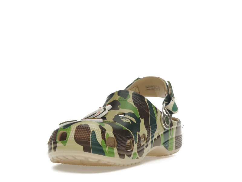 Crocs Classic Clog A Bathing Ape Bape Abc Camo Green - ABC Camo/Green - 209627-212 - 12