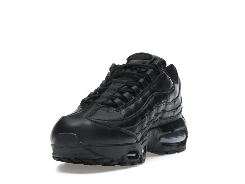 Nike Air Max 95 QS Big Bubble Black Leather - Black/Black/Black - IM0696-001 - 12