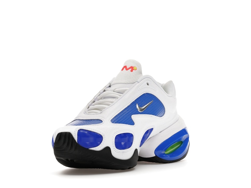 Nike Air Max Muse Veneda Carter White Racer Blue (Women's) - White/Metallic Silver/Racer Blue/Light Racer Blue/Bright Crimson/Black - HV9929-100 - 12