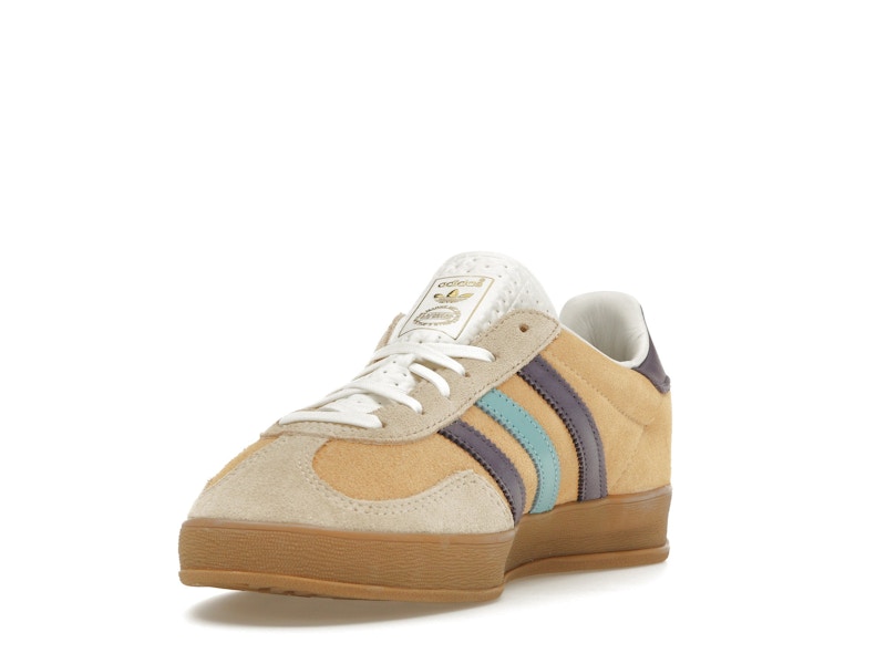 adidas Gazelle Indoor Glow Orange Shadow Violet - Glow Orange/Shadow Violet/Off White - IG1636 - 12