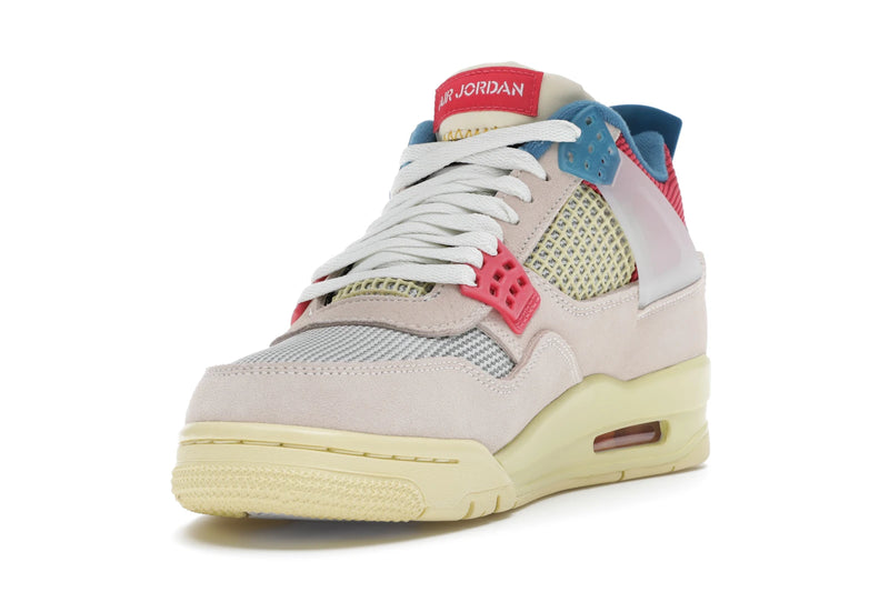 Air Jordan 4 Retro Union Guava Ice - Guava Ice/Light Bone-Brigade Blue-Light Fusion Red - DC9533-800 - 12