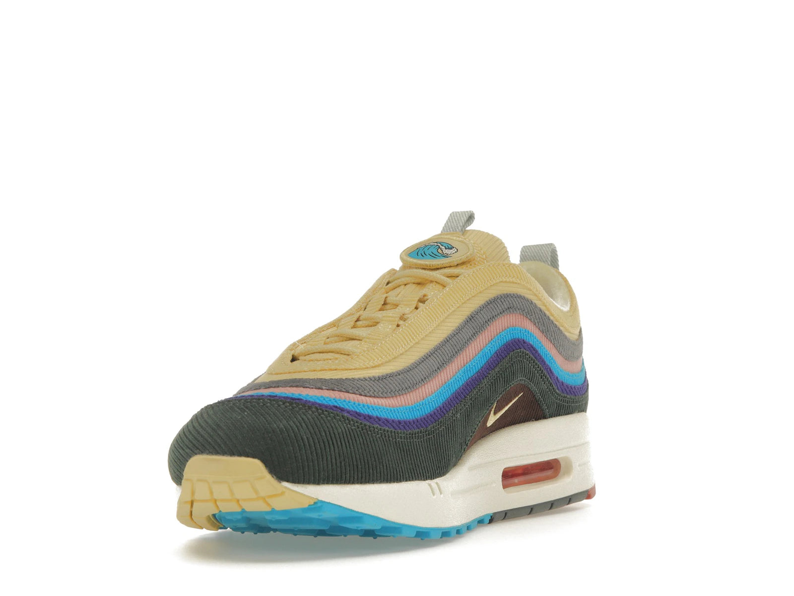 Nike Air Max 1 97 Sean Wotherspoon Na - Light Blue Fury/Lemon Wash - AJ4219-400 - 12