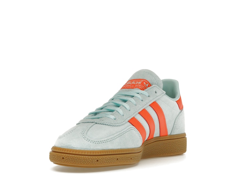 adidas Handball Spezial Semi Flash Aqua (Women's) - Semi Flash Aqua/Impact Orange/Gum - IH5374 - 12