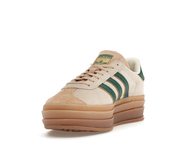 Adidas Gazelle Bold Magic Beige Collegiate Green - Cream White/Collegiate Green/Magic Beige - ID7056 - 12