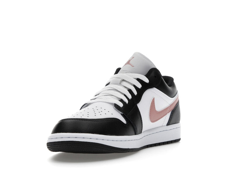 Air Jordan 1 Low Black Rust Pink - Black/Rust Pink/White - 553558-165 - 12