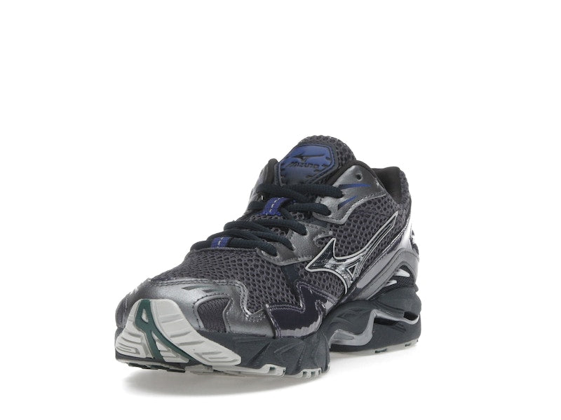 Mizuno Wave Rider 10 Odyssey Grey Salute - Odyssey Grey/Salute/Metallic Grey - D1GA243113 - 12