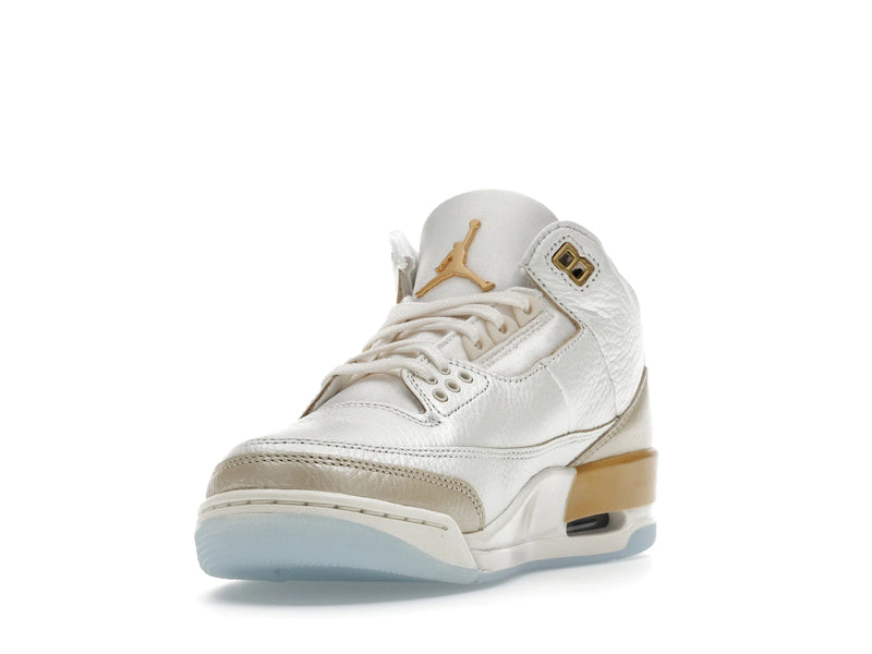 Air Jordan 3 Retro Champagne And Oysters - Sail/Team Gold/Pale Ivory/Metallic Gold/Ice - IB2255-100 - 12