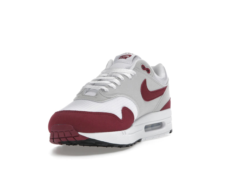 Nike Air Max 1 87 Stranger Things Steve Harrington - White/Team Maroon/Neutral Grey/Black/Speed Red - IM3906-100 - 12