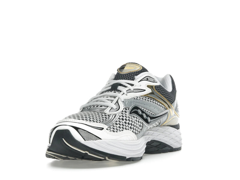 Saucony Progrid Omni 9 White Black Silver Gold - Silver/Gold - S70739-9 - 12