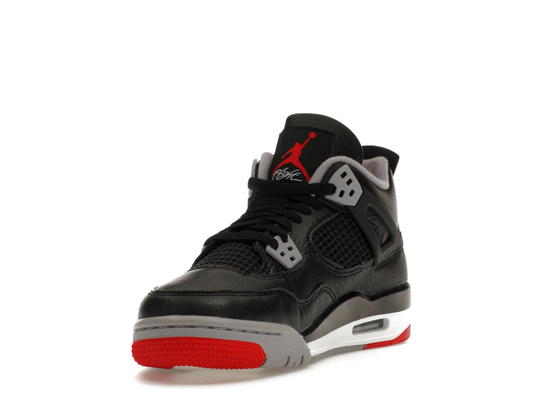 Air Jordan 4 Retro Bred Reimagined (GS) - Black/Cement Grey/Varsity Red/Summit White - FQ8213-006 - 12
