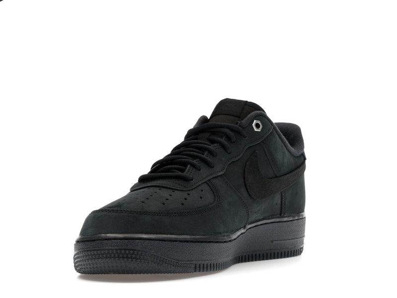 Nike Air Force 1 Low '07 WB Triple Black Nubuck - Black/Black - CJ9179-001 - 12