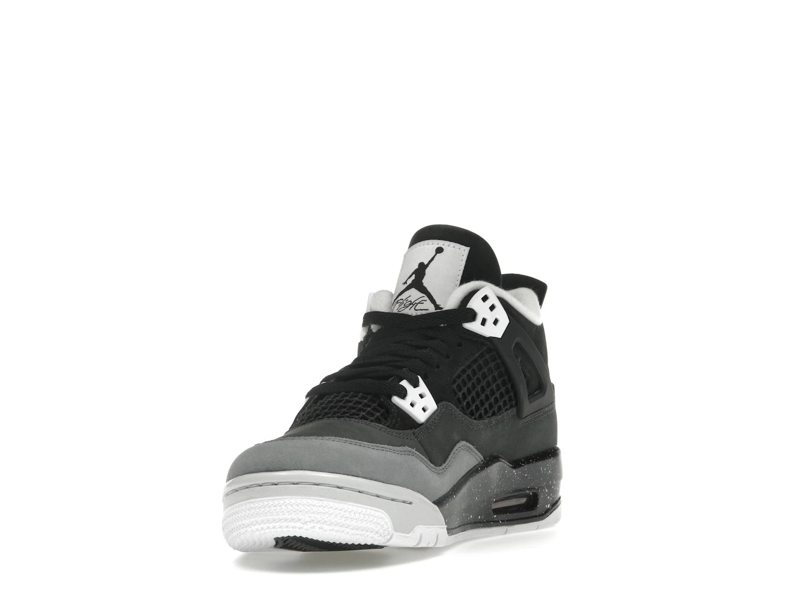 Air Jordan 4 Retro Fear (2024) (GS) - Black/White/Anthracite/Black/Pure Platinum - FQ8213-002 - 12